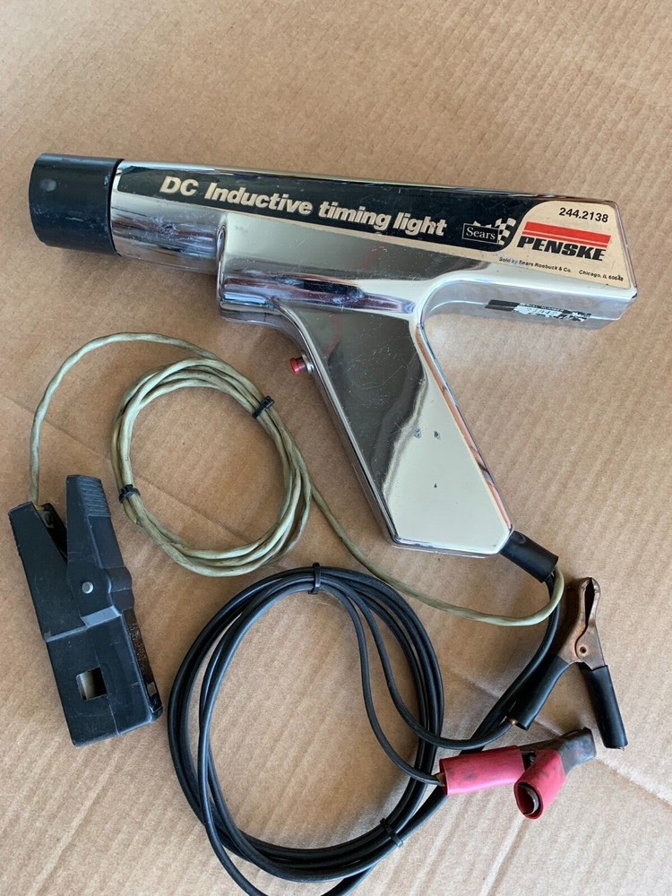 Vintage DC Inductive Timing Light Sears Penske Model 244.2138