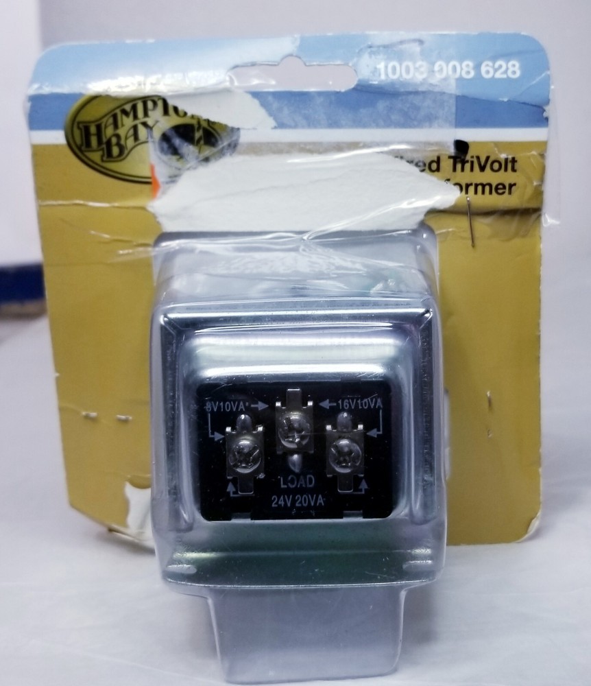 Hampton Bay Wired TriVolt Transformer 1003 008 628 Model HB-125-90