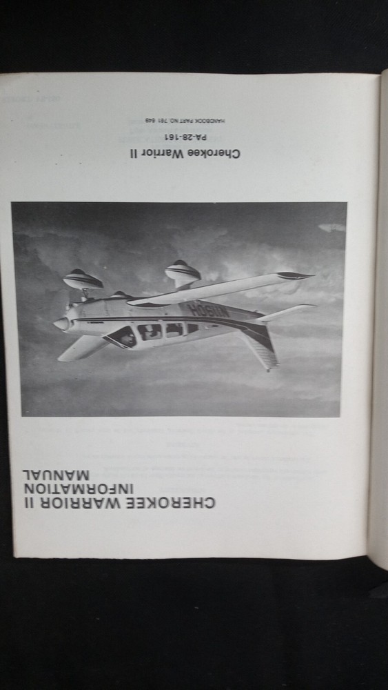 Piper Cherokee Warrior 2 information manual