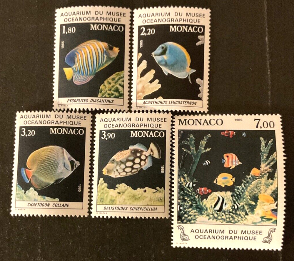 Monaco Scott #1481-5 never hinged