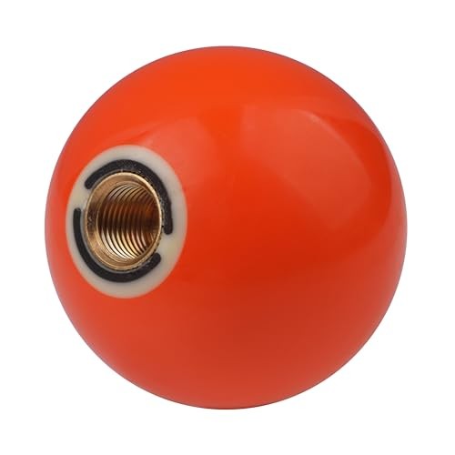 Pool Ball Shift Knobs Gear Stick Shifter Round Billiard Ball Shifting Orange 5