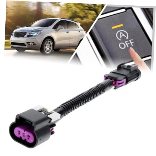 Auto Start Stop Disable/Delete/Eliminator/Canceller Harness for 2018 White 02Bu