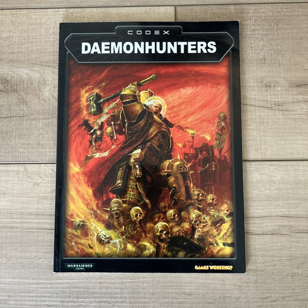 Games Workshop Warhammer 40k Daemonhunters Codex Rulebook 3rd Edition