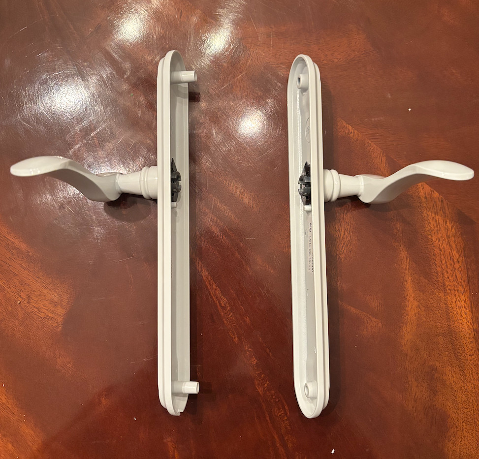 Pella Inactive Handle Right Hand Set for Hinged Door - White