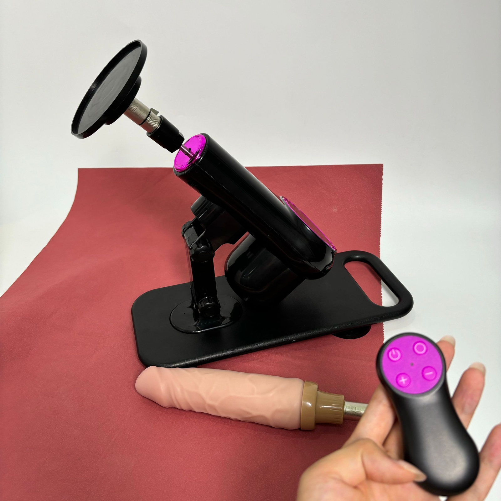 THRUSTING DILDO MACHINE UNISEX ANAL SEX TOY FOR MEN WOMEN SUCTION CUP ATTACHMENT