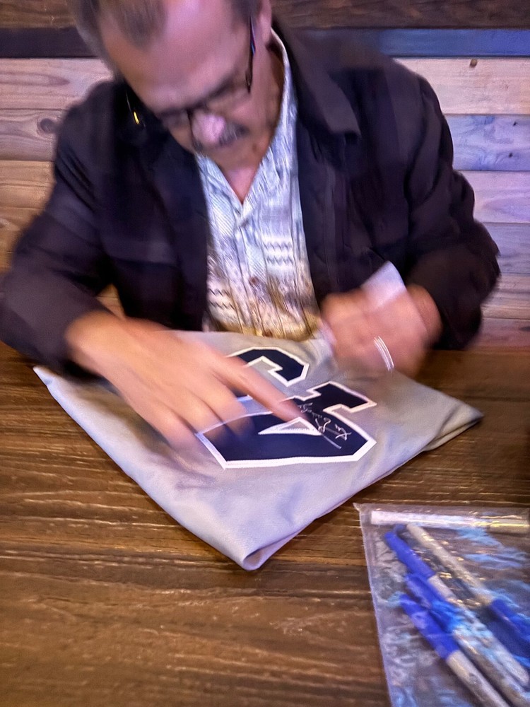 Yankees Ron Guidry signed jersey two Inscriptions W/COA