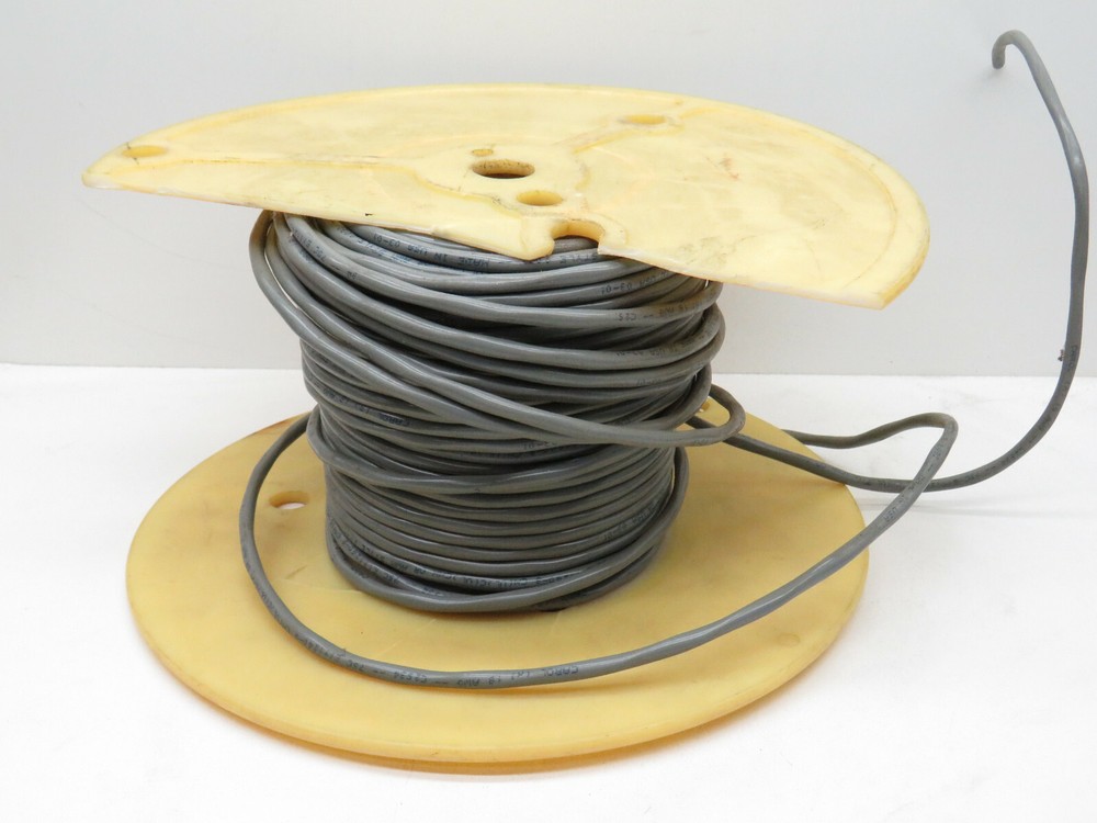(10ft) Carol C2534 Shileded Gray CM Communication Control Cable Wire 18/2C
