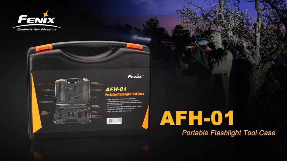 Fenix AFH-01 Flashlight Tool Case for TK32 TK22 TK16 TK15C TK09 TK20R