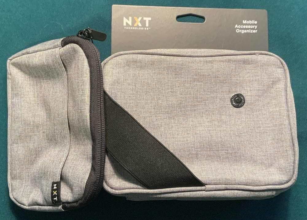 Travel Mobil Accessory Organizer NXT Technologies Fabric New