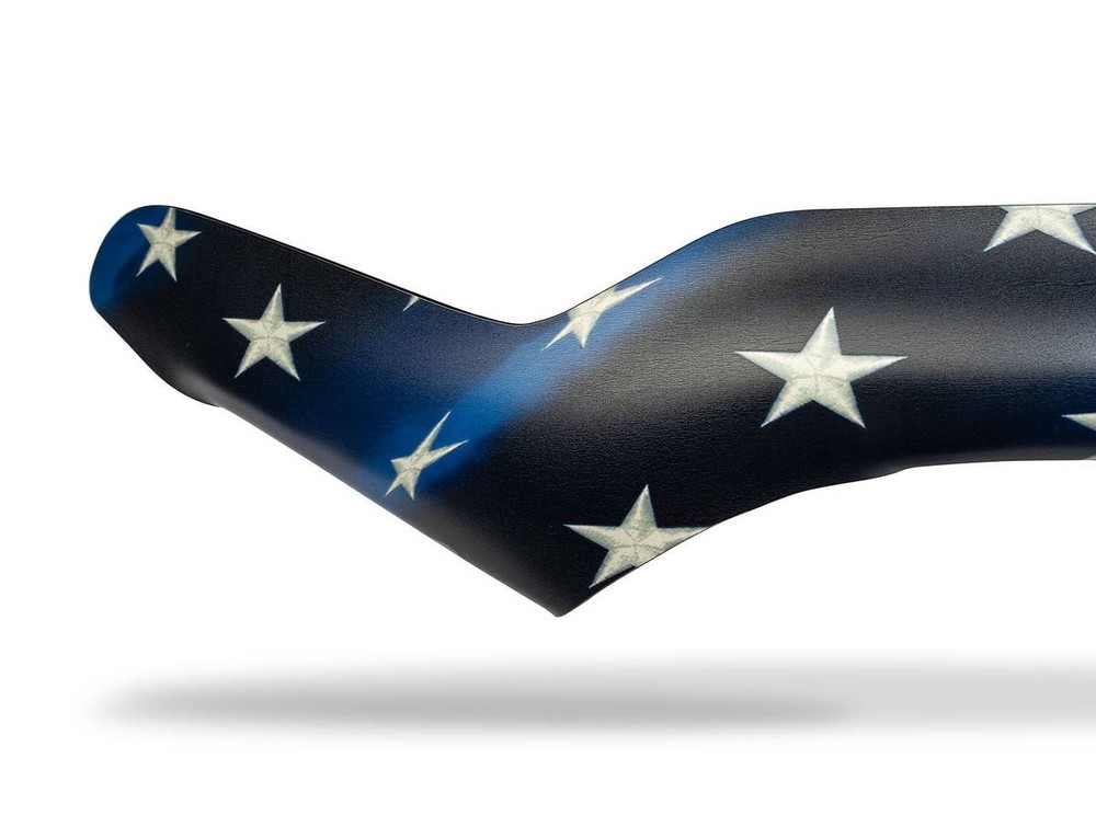 Husky US Flag Bug Shield Hood Protector Fits 2007-2013 Chevy Silverado 1500 1pc