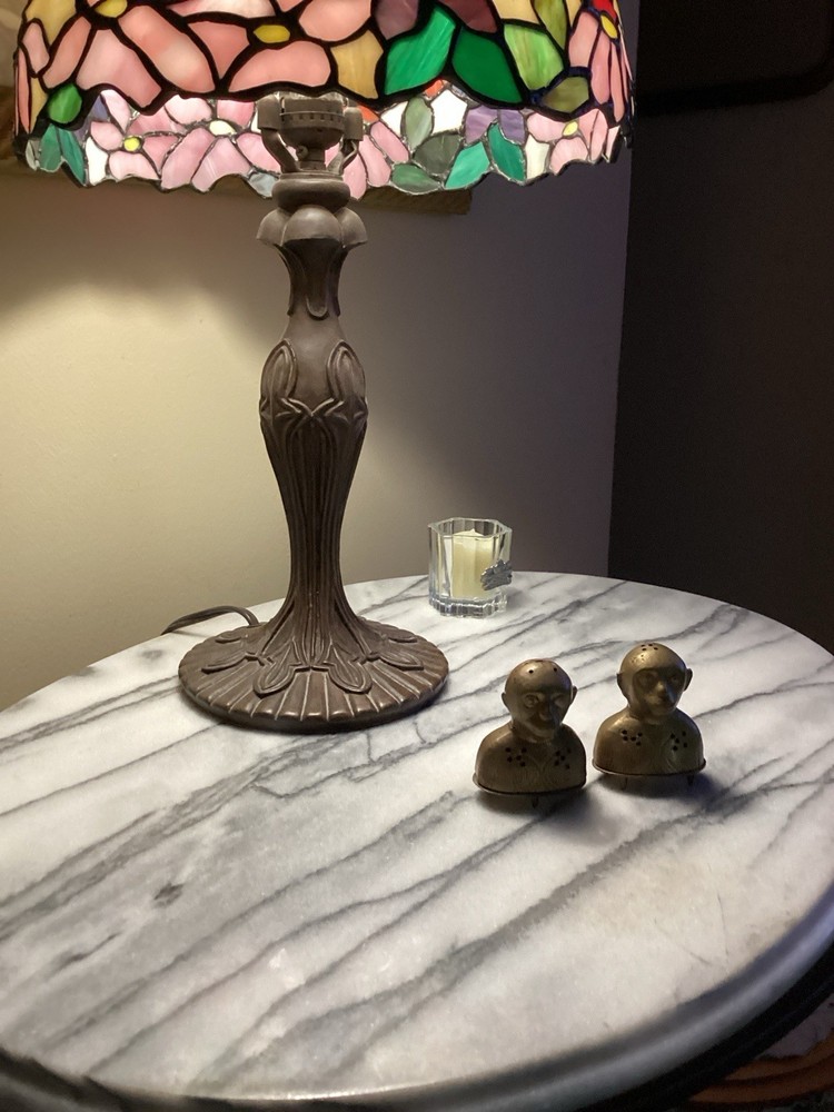 Vintage Brass Monkey Incense Burners (2)