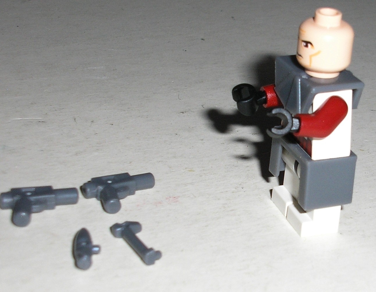 Lego Star Wars COMMANDER FOX CLONE TROOPER (Phase 1) Minifigure 7681 *Authentic*