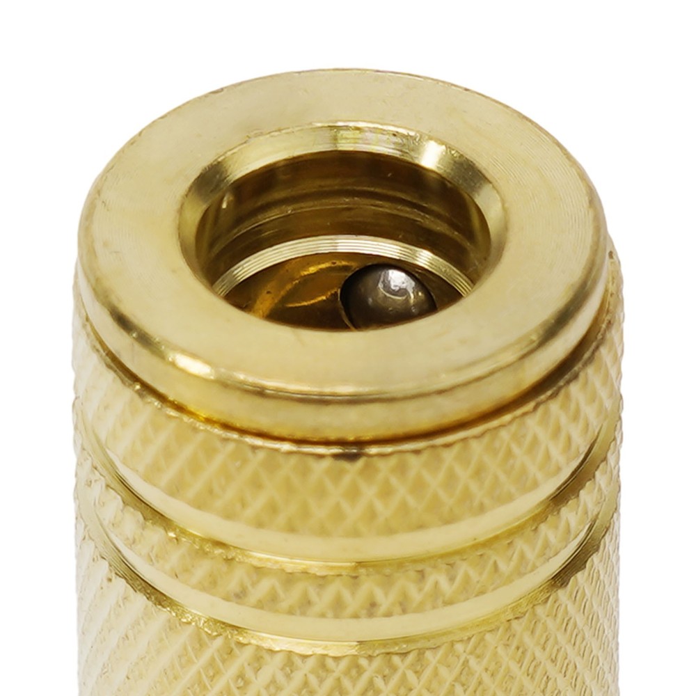 Heavy Duty Brass Quick Coupler Air Hose Connector Set for Compressor 5 Pcs Pack