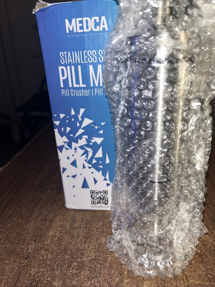 Steinless Steeler Pill Mill Crusher & Grinder New Open Box