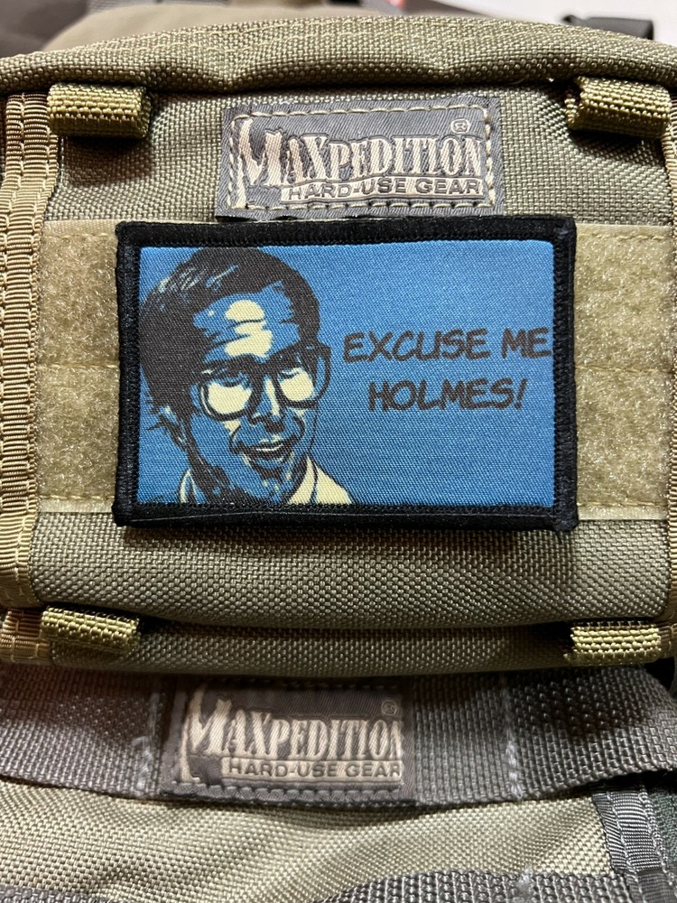 Rick Roll QR Code Funny Morale Patch 2x3" Tactical Military USA Hook