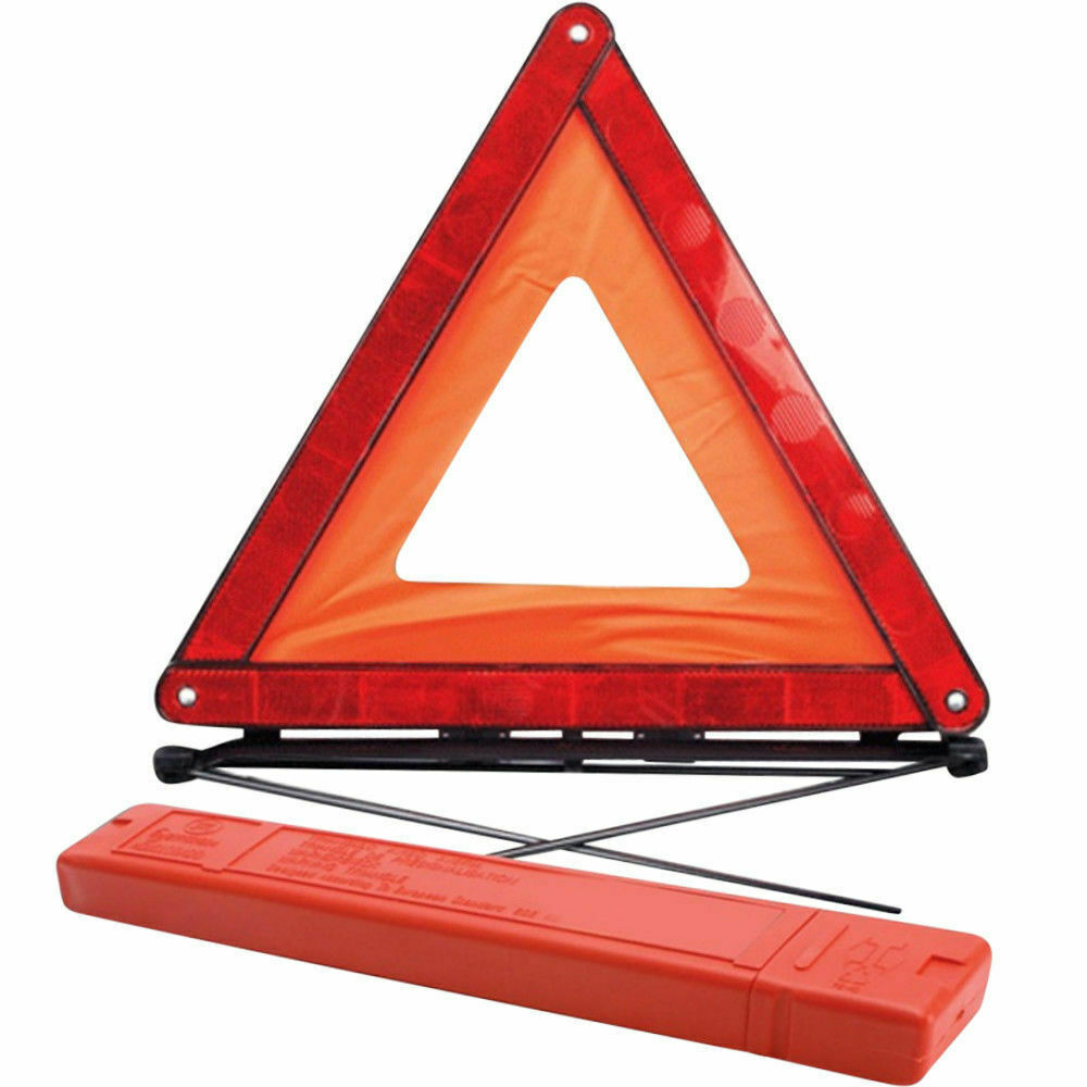 Car Warning Triangle Reflective Emergency Breakdown & High Visibility Vest