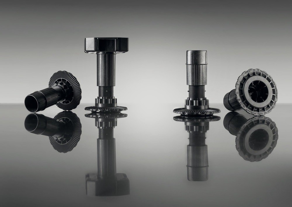 Häfele AXILO Cabinet Leveling Tool Set 26" Red/Silver Interchangeable Heads