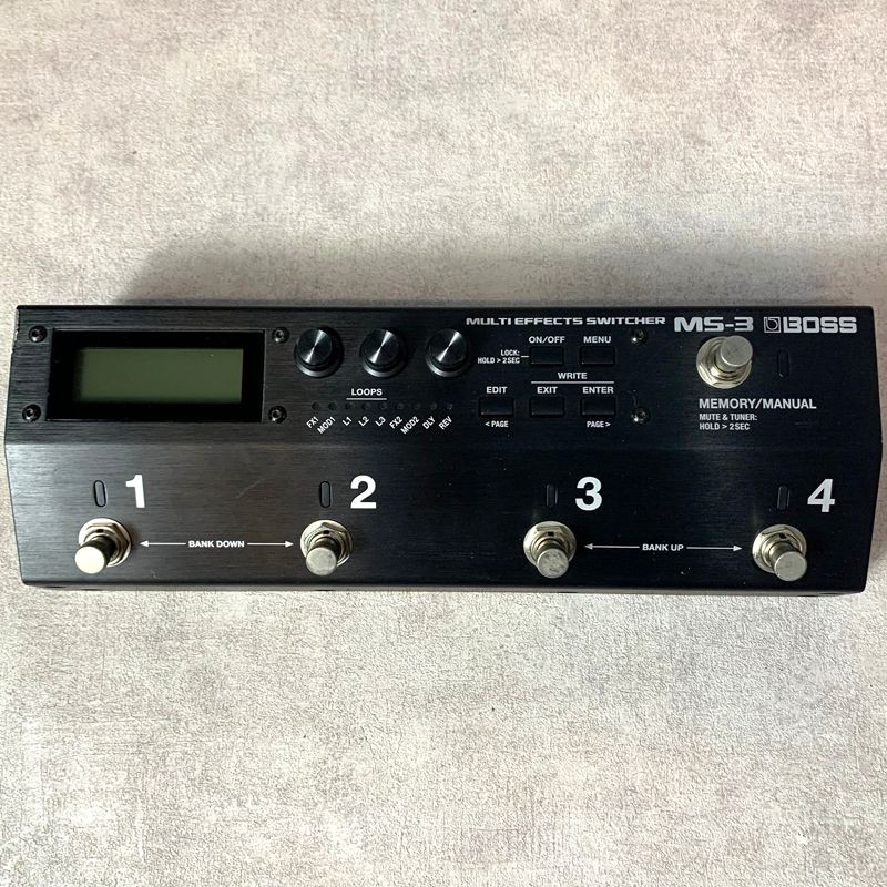 BOSS MS-3 Multi Effects Switcher Black Used