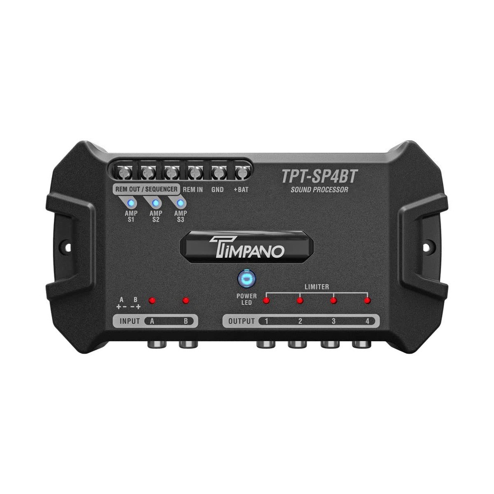 Timpano TPT SP4BT Bluetooth DSP Signal Processor for Custom Sound Systems