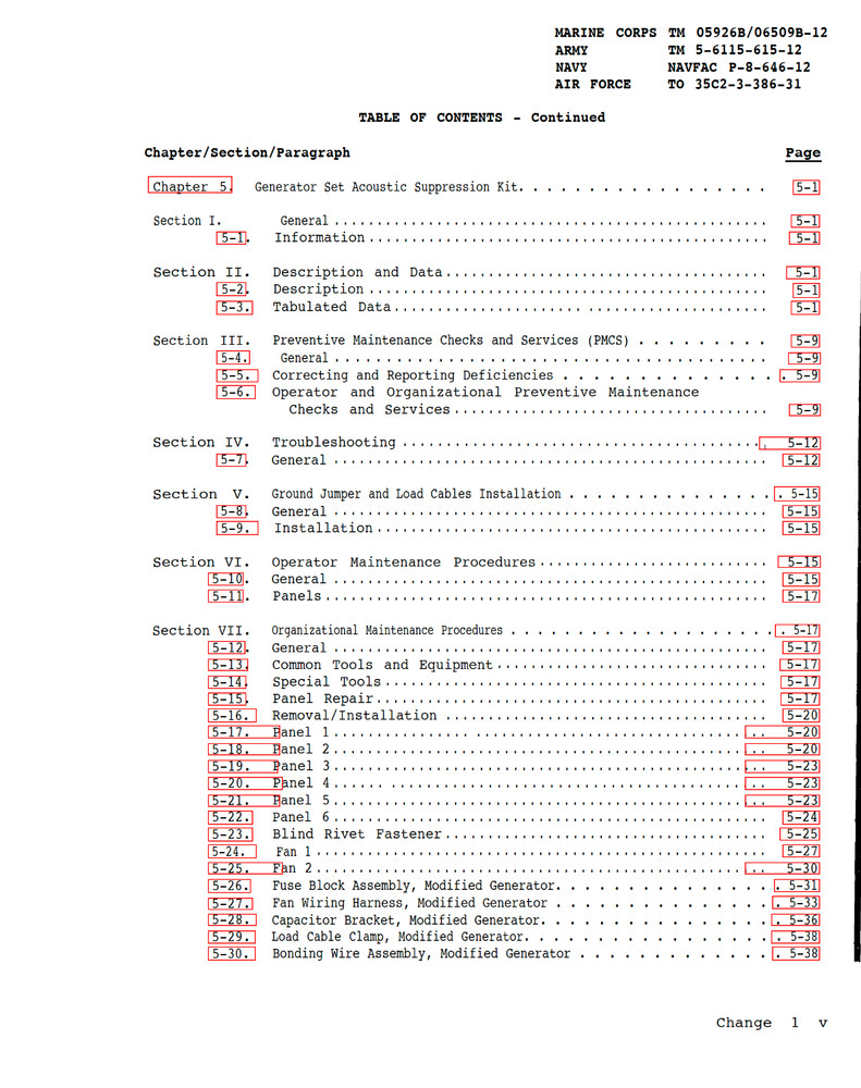 288 pg. 3kW TACTICAL GENERATOR SET MEP-016B 021B 026B Operator Manual on Data CD