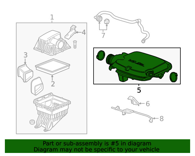 Genuine GM Engine Cover 84535596