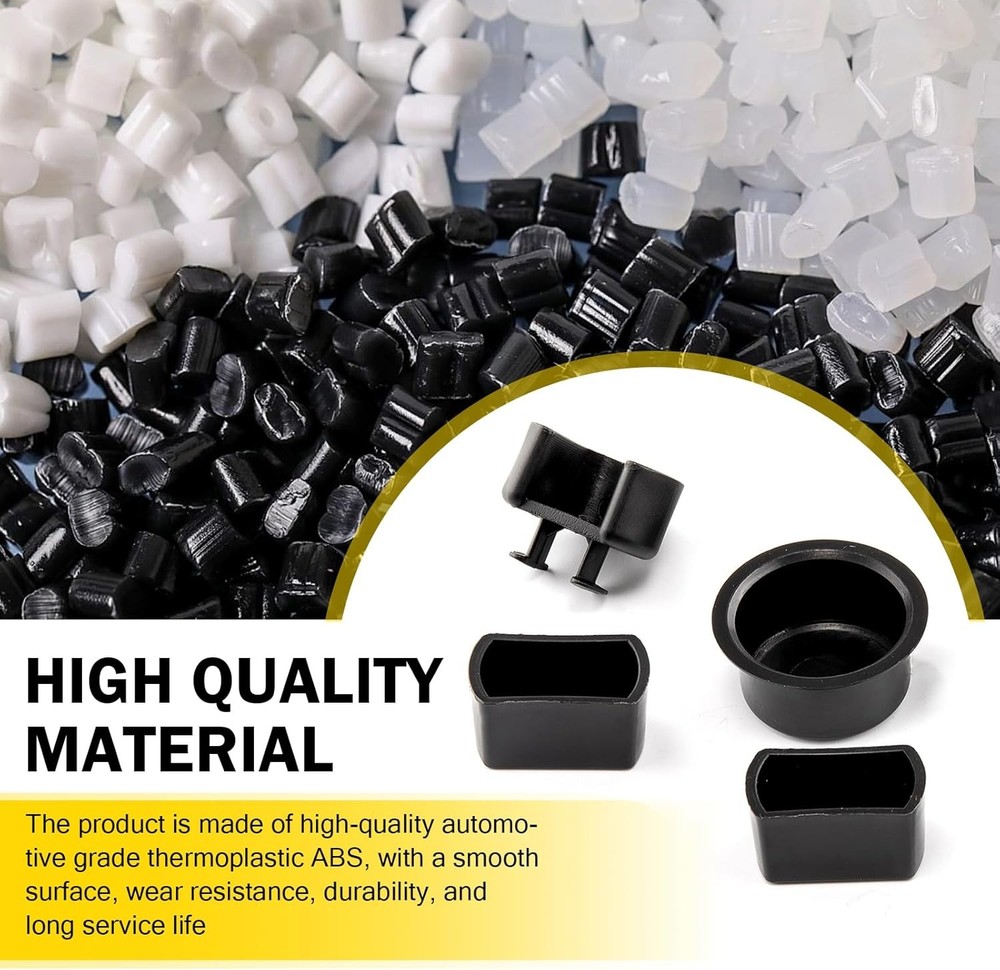 4 PCS Tailgate Hinge Pivot Bushing, ABS Rust-Proof Insert for Left Right Beds an