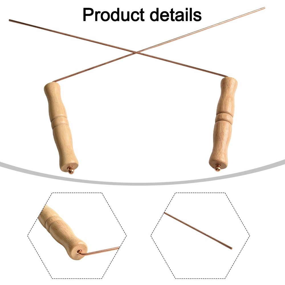 Dowsing Tools Crafted from Pure Copper for Grounding and Energy Neutralization