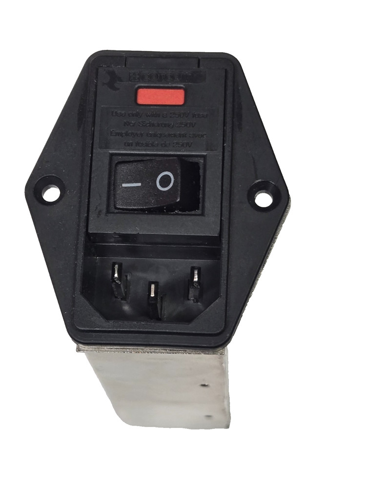 PE0S0SZXC CORCOM AC Power Entry Module 10A, 120/250V EMI Filter