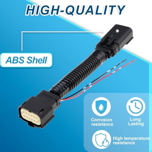 Parking Light Adapter LED Headlight Plug n Play Harness for 2019+ Ram 2500