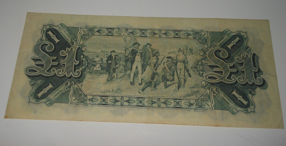 1927 One pound note Australia Riddle Heathershaw