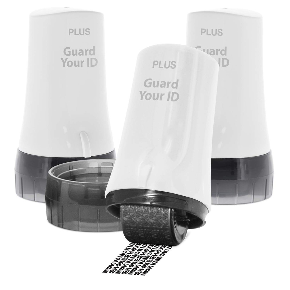 Guard Your ID Advanced 2.0 Roller Identity Privacy Regular 3-Pack, White