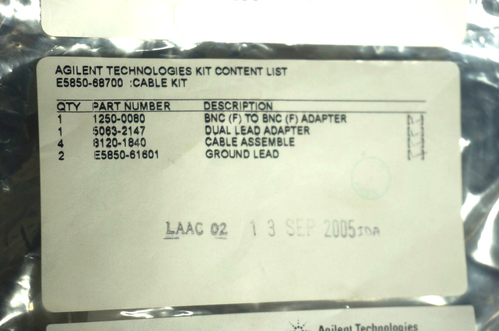 Agilent/Keysight - 16902B - Logic Analysis System with 6 POD Cables and 2 Cases