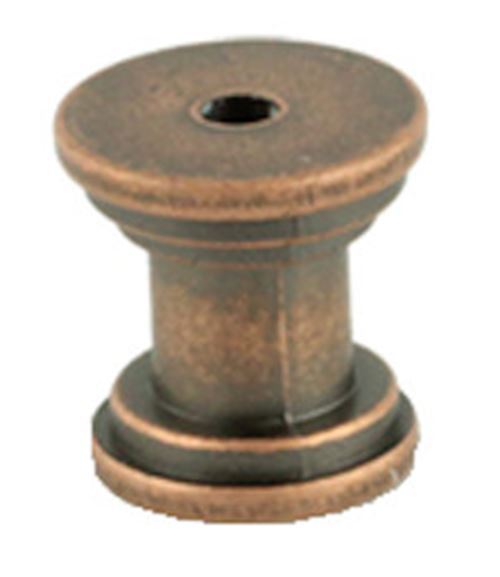 Knob or Pull Making Base - Antique Copper - 16x16mm