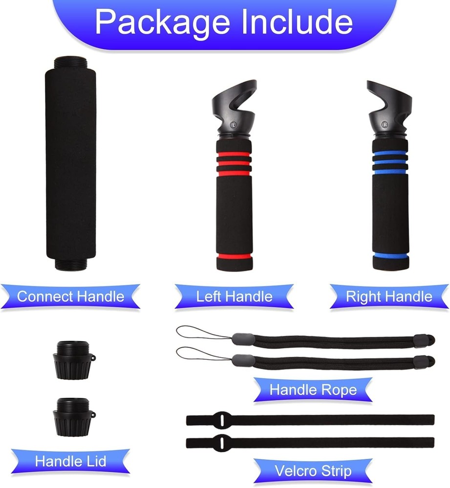 Ergonomic 2-in-1 VR Handle Extensions for Oculus Quest 2 - Perfect for BeatSaber