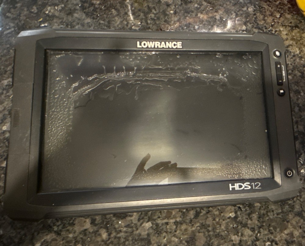 Lawrence HDS12 Gen3 Fishfinder Display Only- Needs New Screen-Touch Screen.