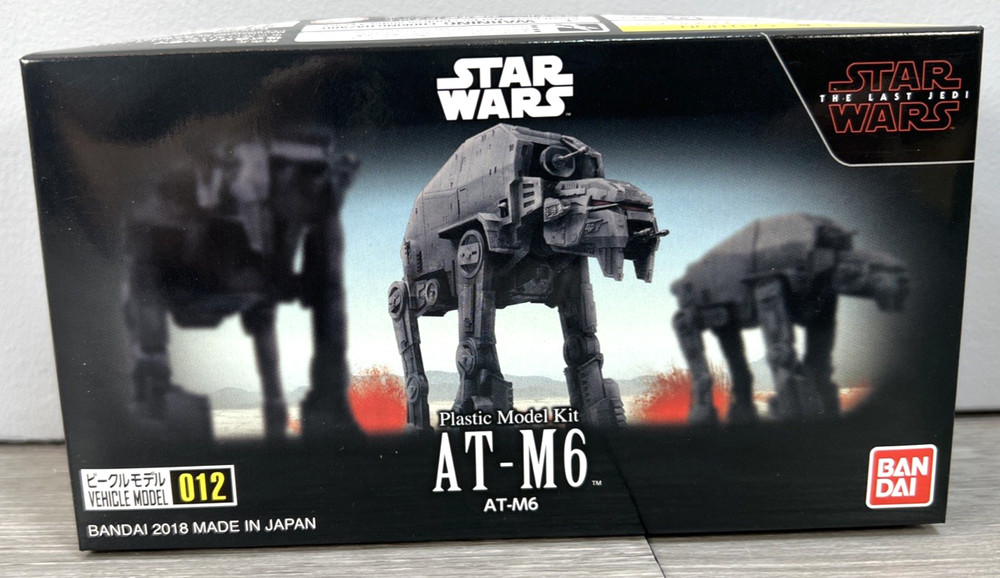 STAR WARS AT-M6 Plastic Model 012 BANDAI