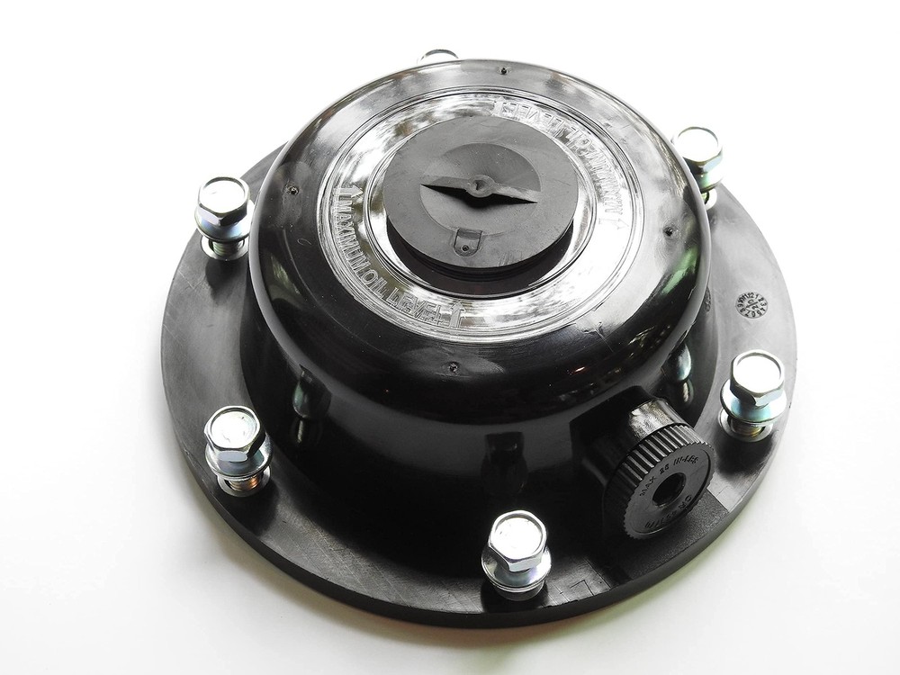 Black Composite Hub Cap Replacement for 1643, RS-1643