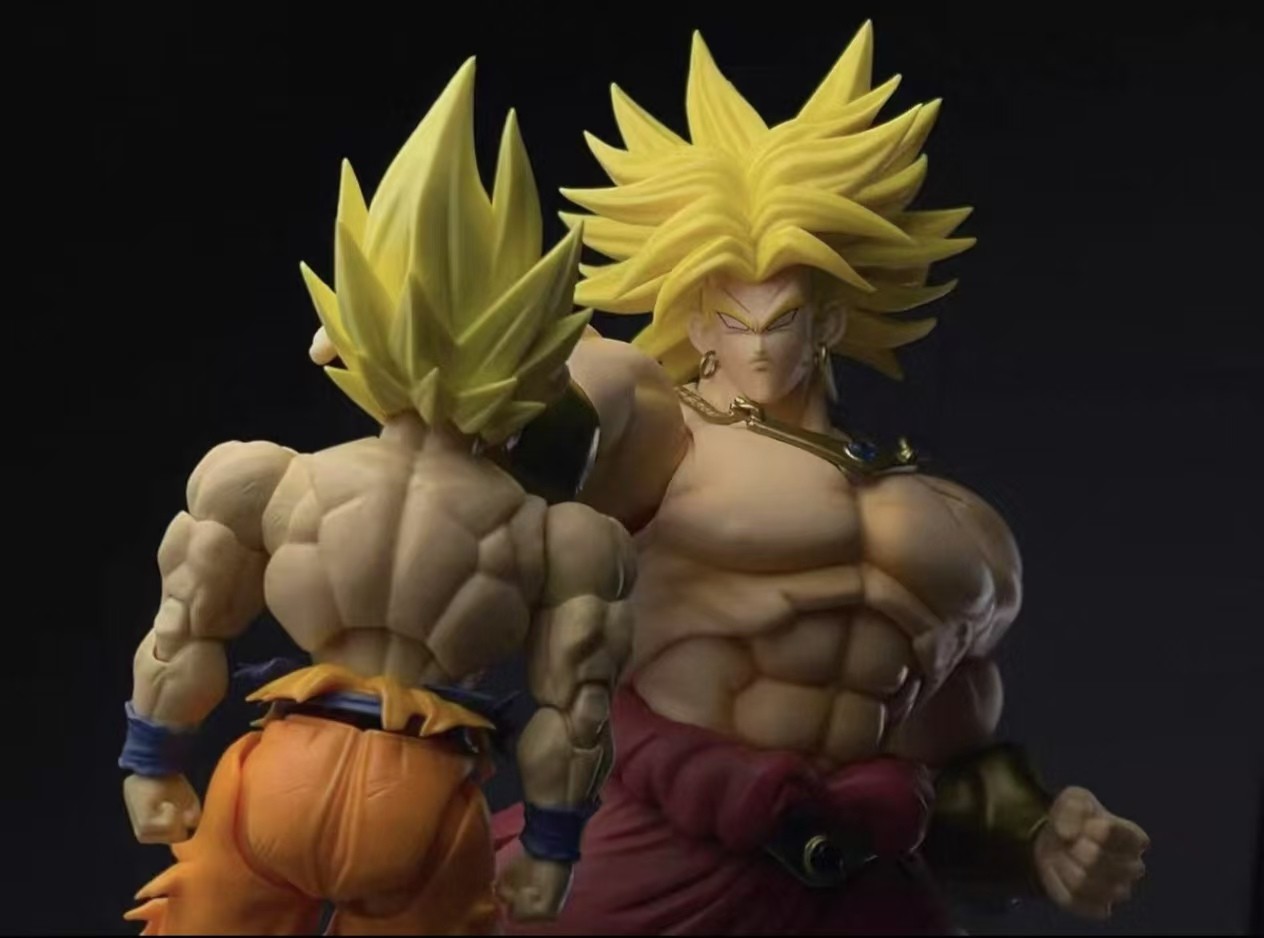 ZT Studio ZT-01 Broly Warrior of the Ancient Yellow Hair 1/12 Action Figure