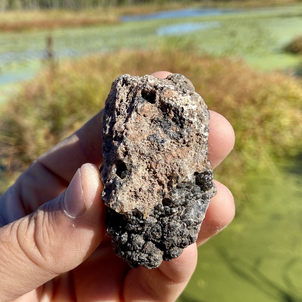 Interesting Botryoidal Chalcedony Crystal Specimen 2.38 Oz