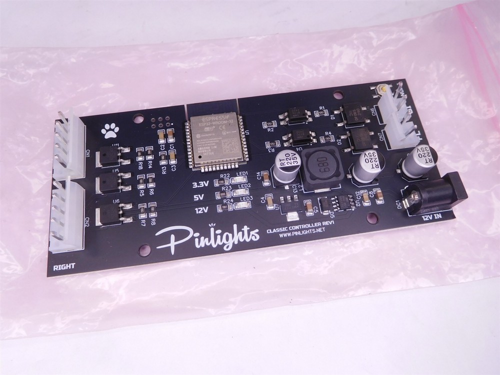 Pinlights Classic Controller Board PCB Pinball (101724)