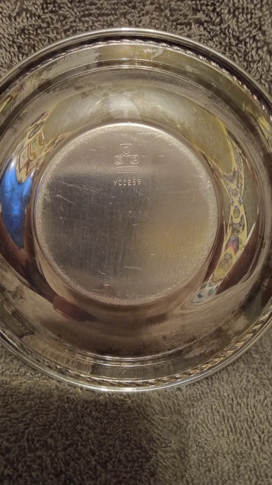 Gorham Silver plate Bowl Trophy "Deming 1959"