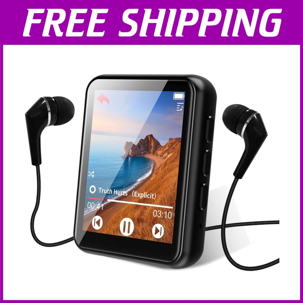 Mini Compact MP3 Player Bluetooth 5.3 Speaker