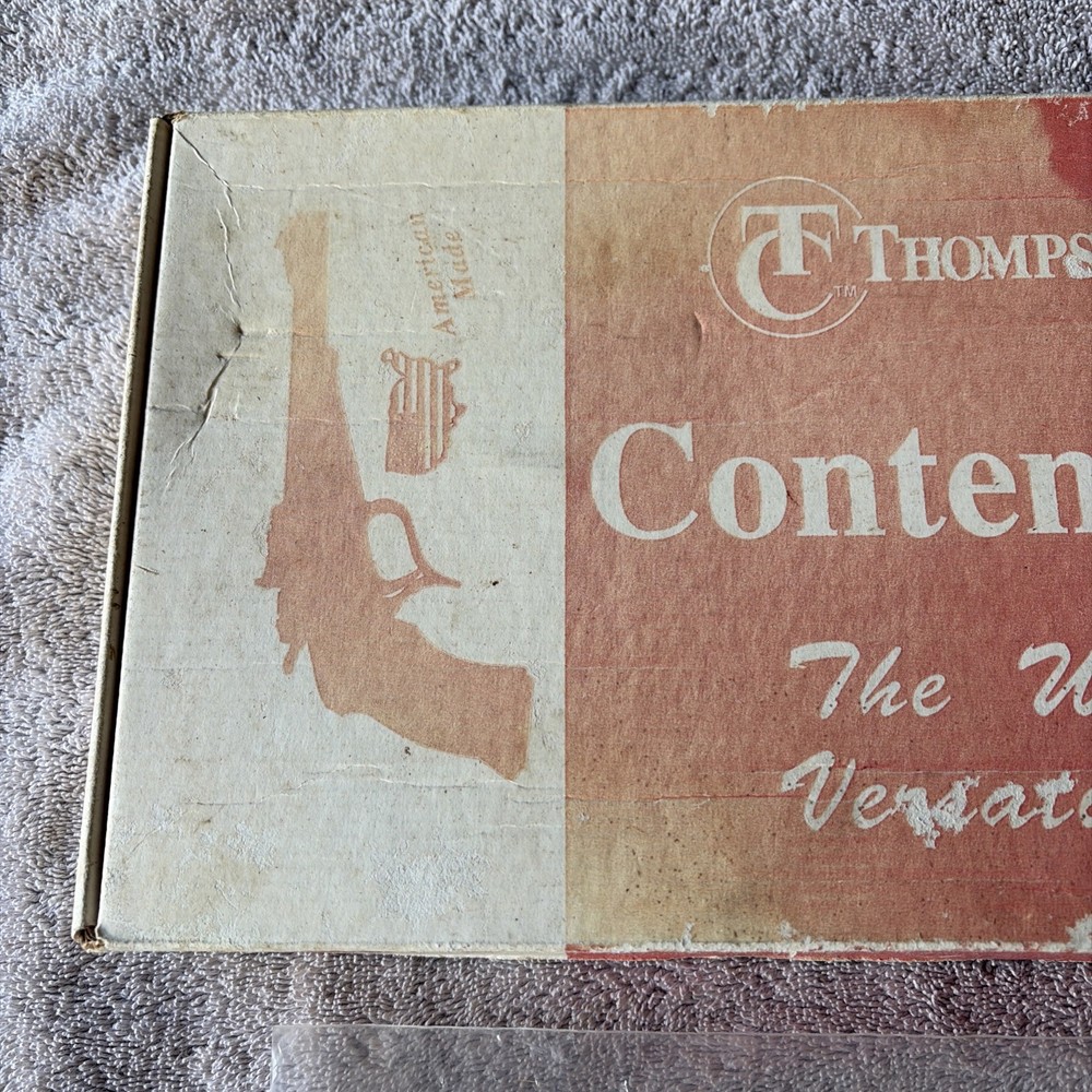 THOMPSON CONTENDER BOX WITH MANUAL - 2732