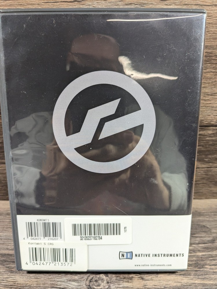 Native Instuments KONTAKT 5 Virtual Sampler/Sample Player 5 DVD Box Set