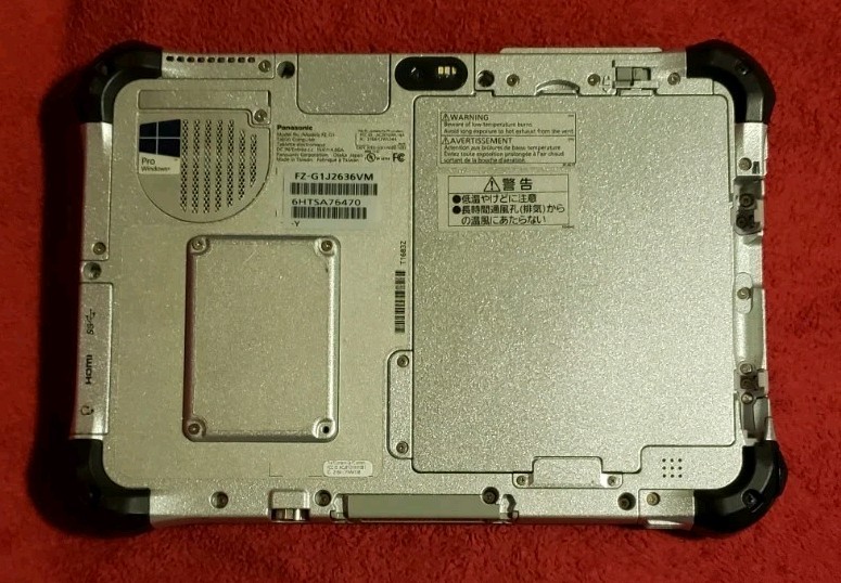 Panasonic Toughpad FZ-G1 Touchscreen Panel – Untested/Read