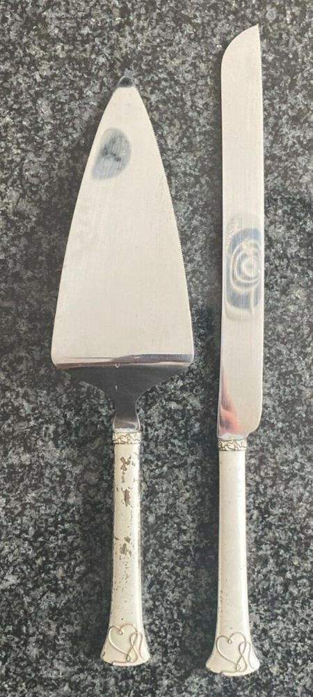 Mikasa Silver Plated Wedding Cake Server Set