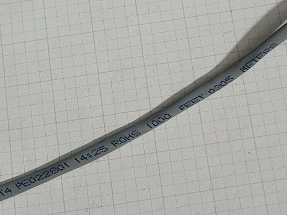 Belden Wire 5400FE 20/2C Shielded Audio/Security/Alarm Cable Riser Gray /100ft