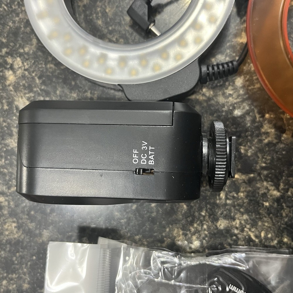 Chromo Macro LED Ring Light Ring 40 Nikon, Sigma NIB