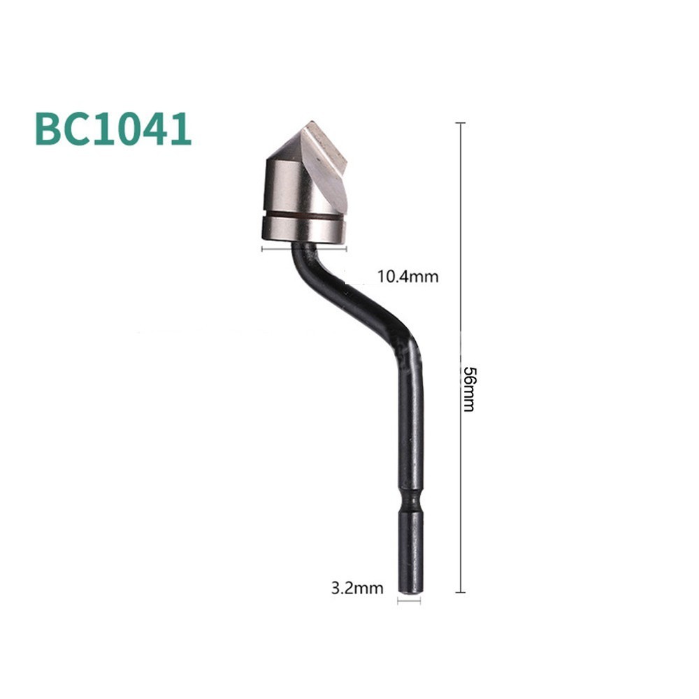 2 Piece Chamfer Cutter Deburring Tool BC1041 BC8301 with Handle Set 90 Degree