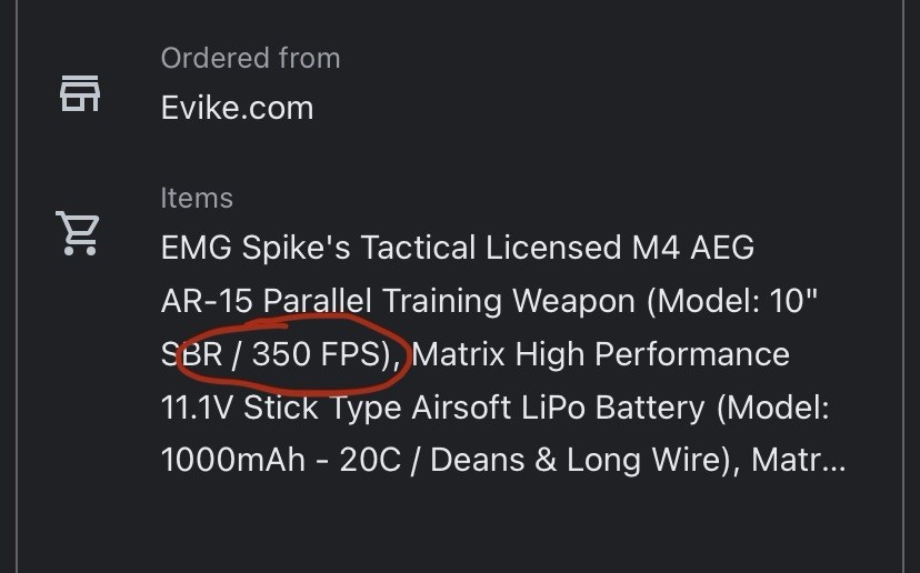 Spike Tactical Airsoft Rifle